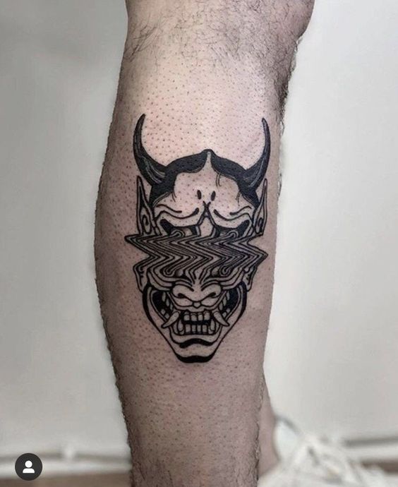 tattoo mini ác quỷ siêu ngầu