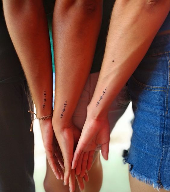 hình xăm cặp chữ mini đẹp