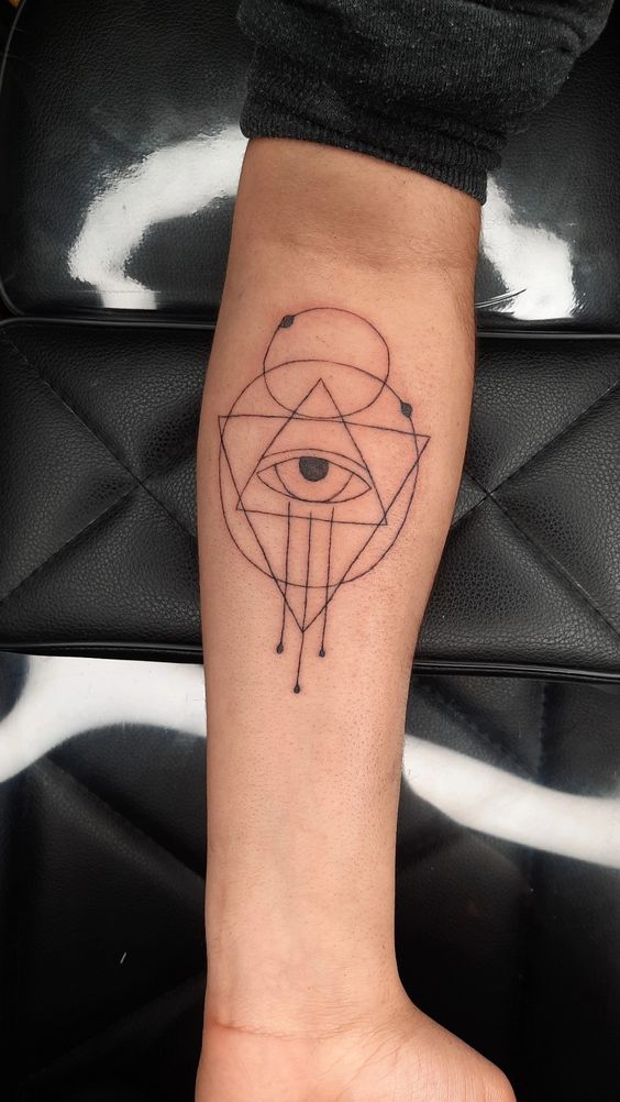 hình học môn toán ở tay