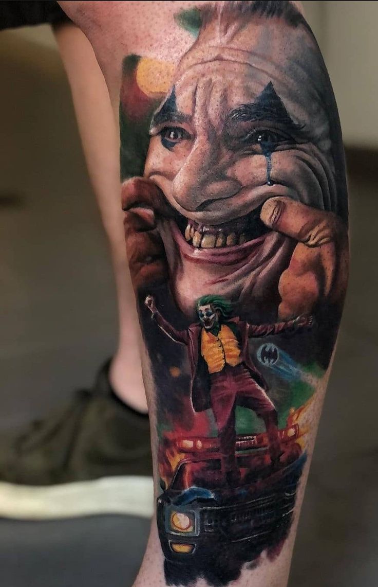 hình xăm joker kéo khóe miệng cười che đi nổi buồn hình xăm joker kéo khóe miệng cười che đi nổi buồn