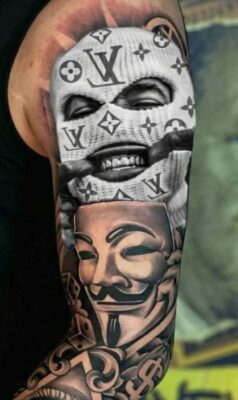 hinh-xam-mat-na-gucci-va-anonymous