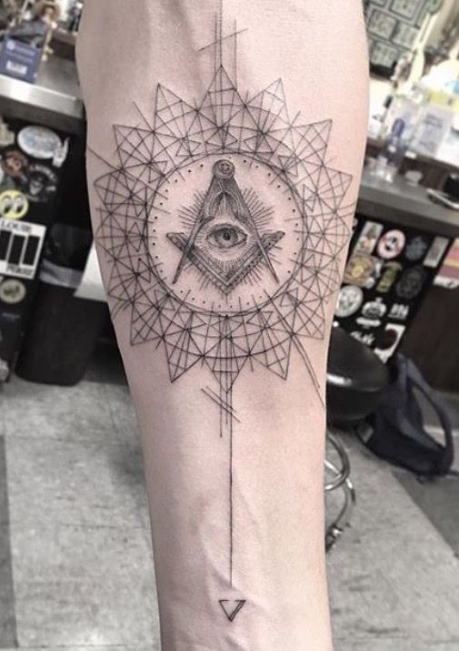 liên kết hình tam giác tạo thành bông hoa cực đẹp