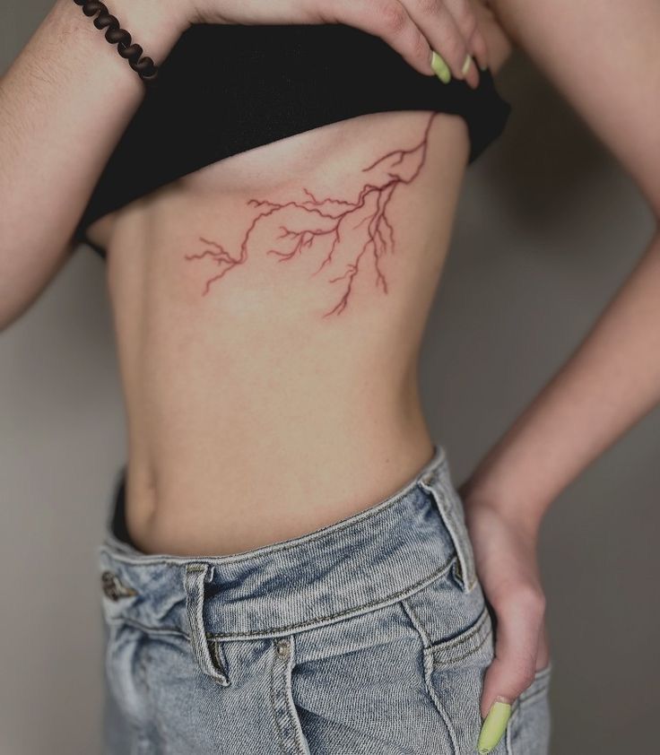 hình xăm tia sét