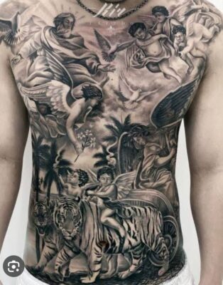 khách nam chọn thiết kế full mình quá đỉnh