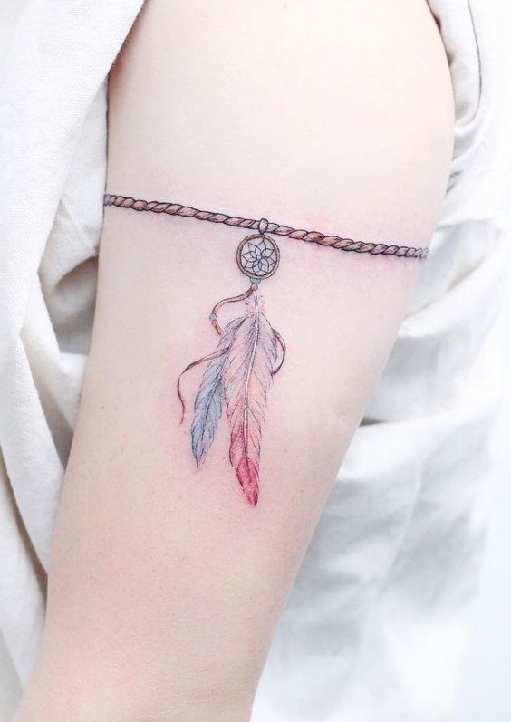 kiểu tattoo chuông gió mini siêu đẹp