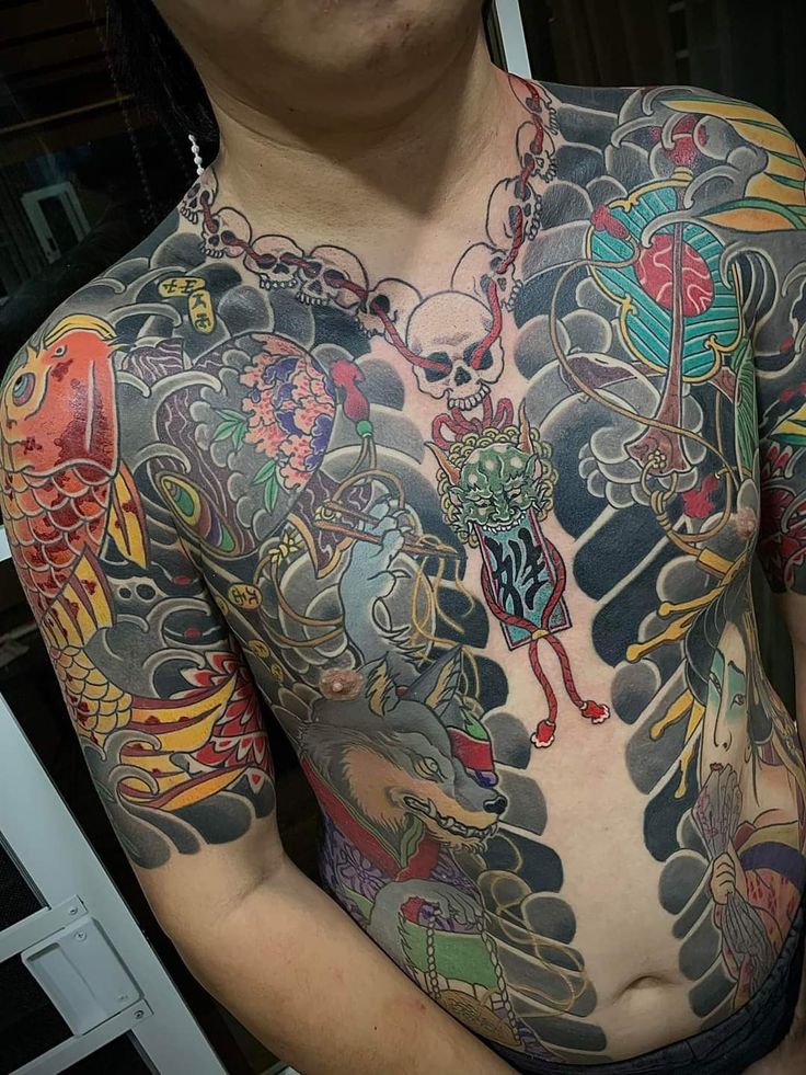 kiểu tattoo phong cách táo bạo