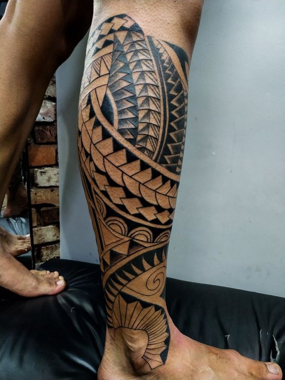 maori tattoo thể hiện sức mạnh mạnh mẽ