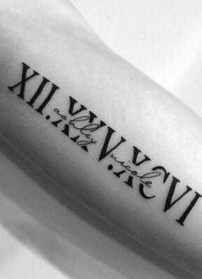 mẫu họa tiết tattoo la mã phổ biến