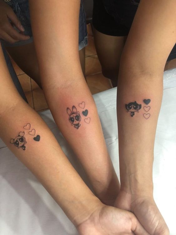 lấy ý tưởng từ nhóm các nhân vật hoạt hình