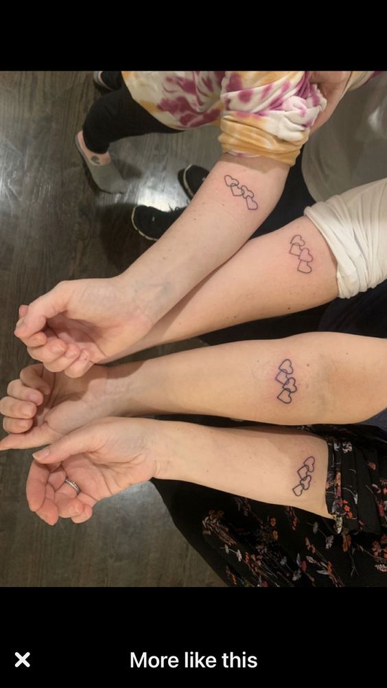 mẫu tattoo hội nhóm cực ấn tượng