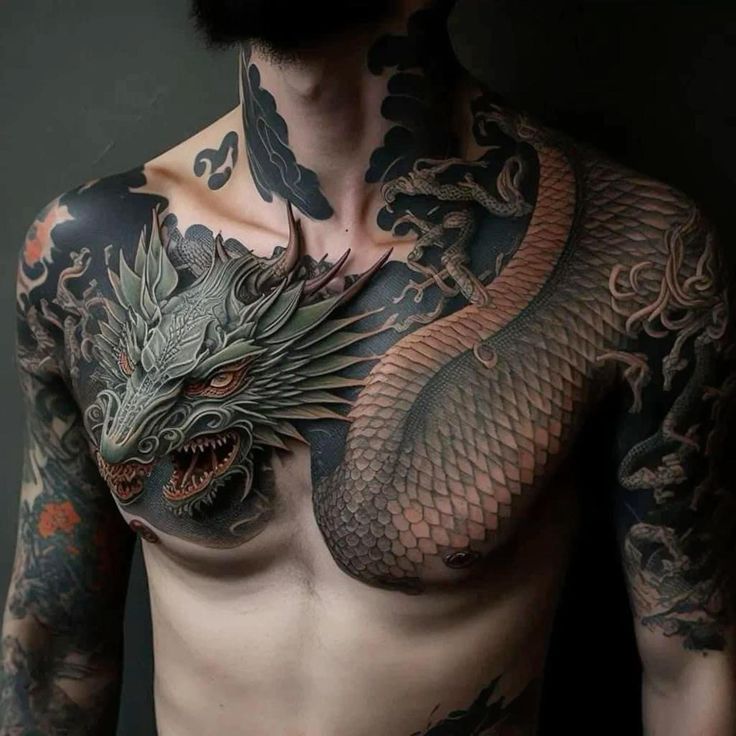 mẫu tattoo cho nam thể hiện sự cá tính