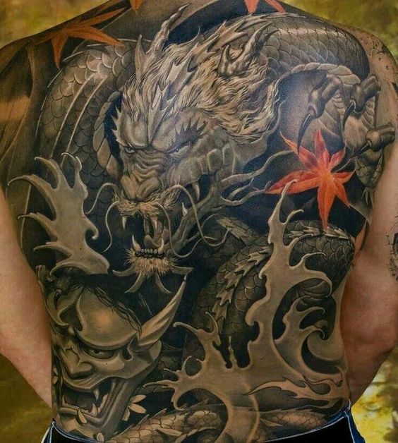 mẫu tattoo cụ rồng 800 triệu siêu thực