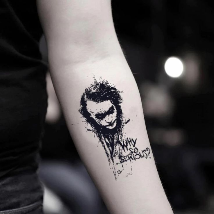 mẫu tattoo joker và chữ ý nghĩa mẫu tattoo joker và chữ ý nghĩa