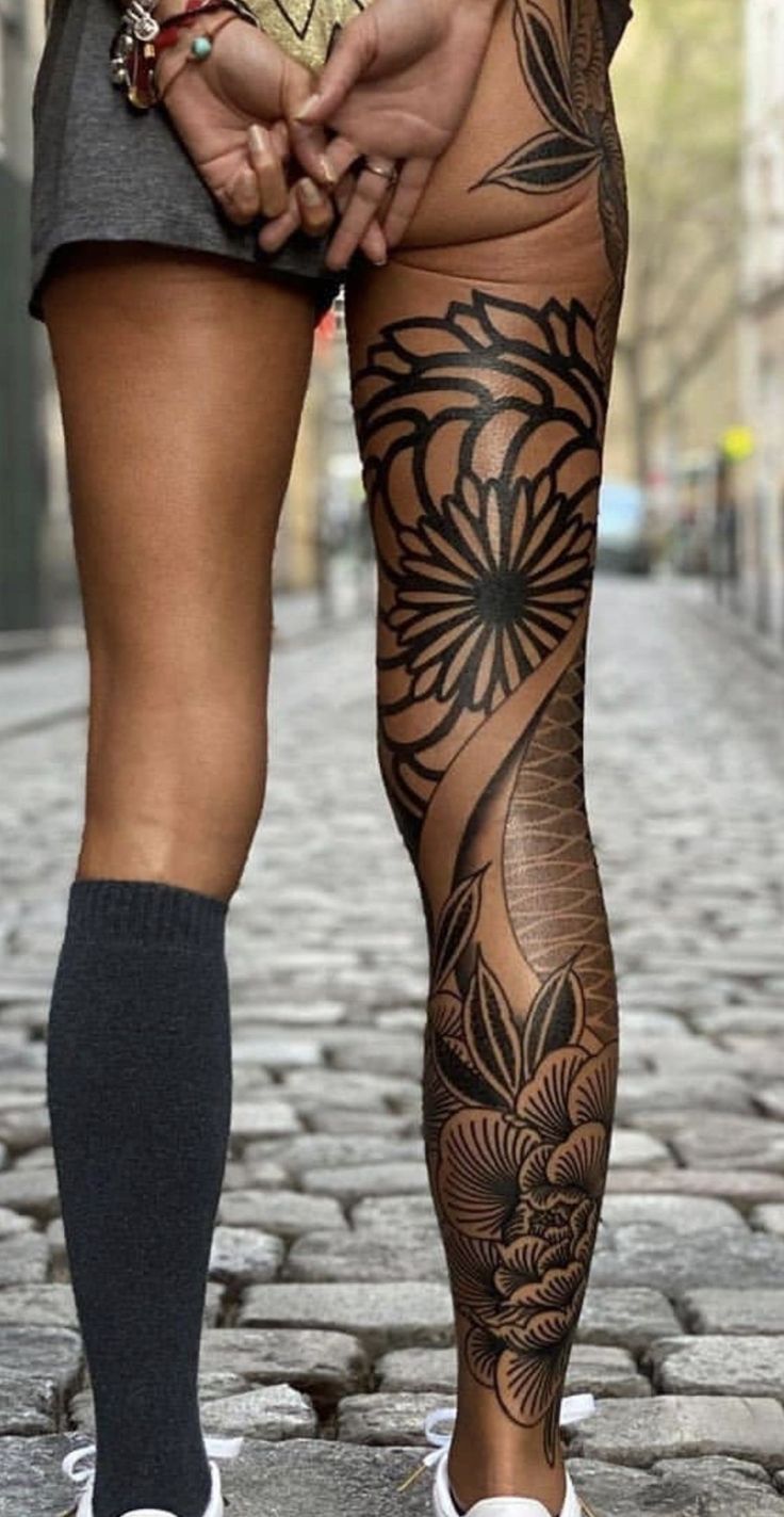 mẫu tattoo kín chân độc nhất vô nhị