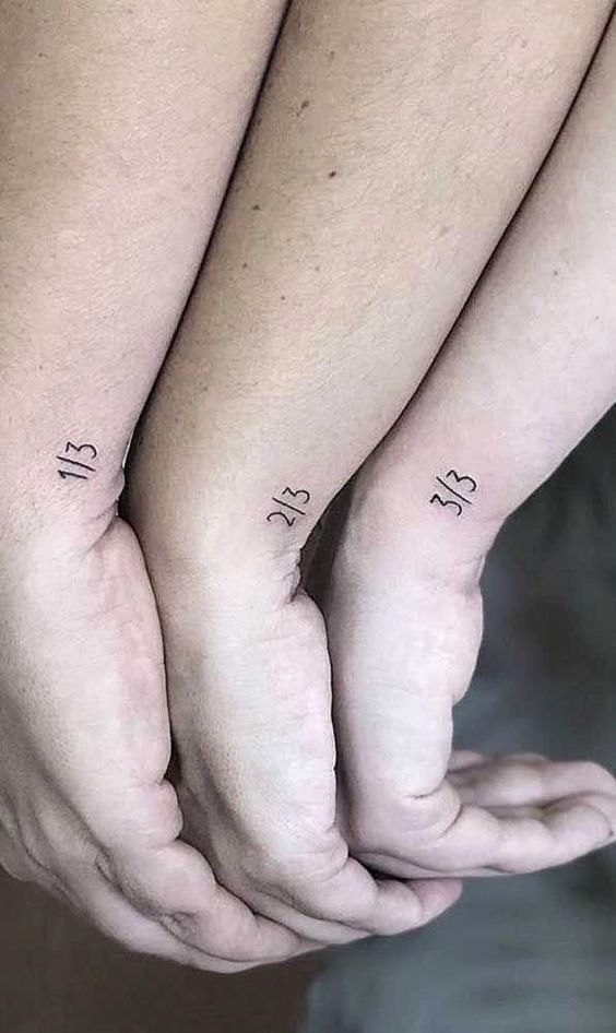 mẫu tattoo mini ý nghĩa cho hội bạn thân