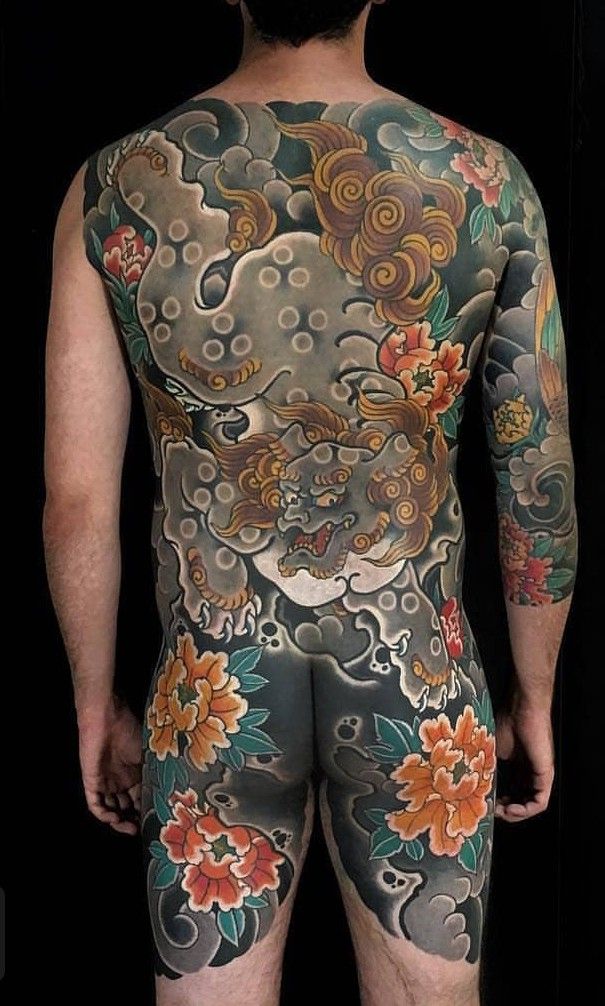 mẫu xăm Irezumi full người