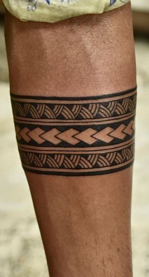 nghệ thuật xăm họa tiết maori cực đẹp