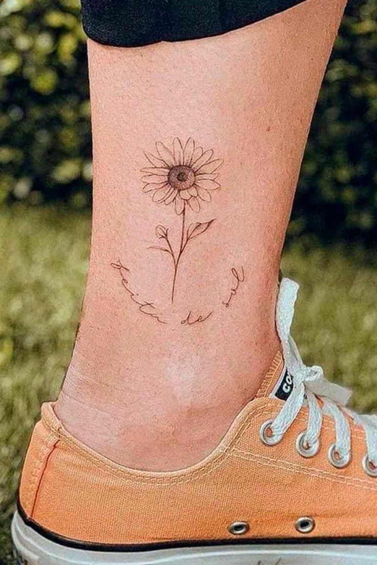 phong cách tattoo trên mắt cá chân đầy ý nghĩa