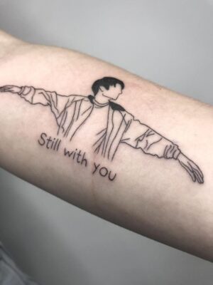 still with you tattoo tên bài hát yêu thích