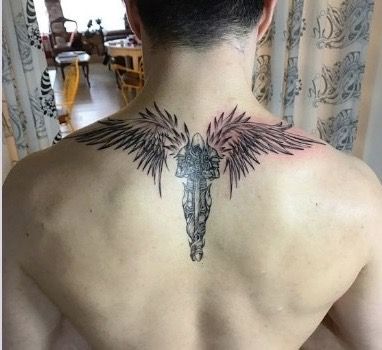 tatto chiến binh và đôi cánh tatto chiến binh và đôi cánh