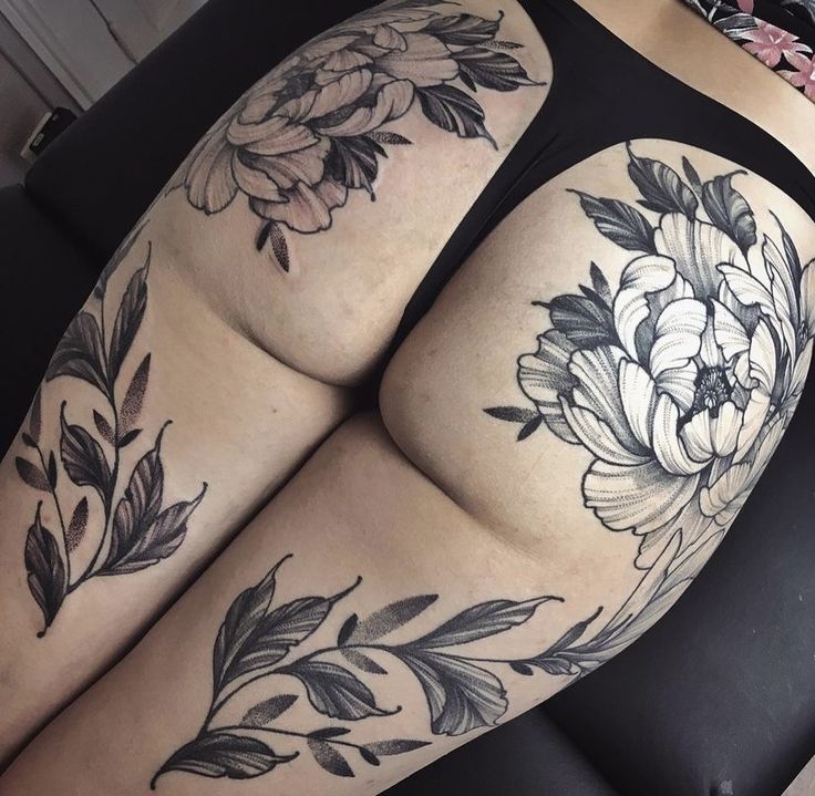 tattoo đối xứng cực hot cho nữ