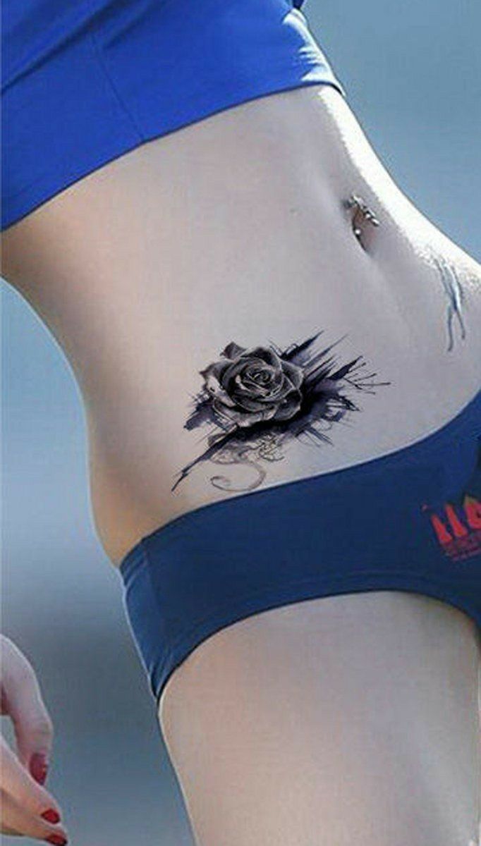 tattoo ở eo được sử dụng rộng rãi