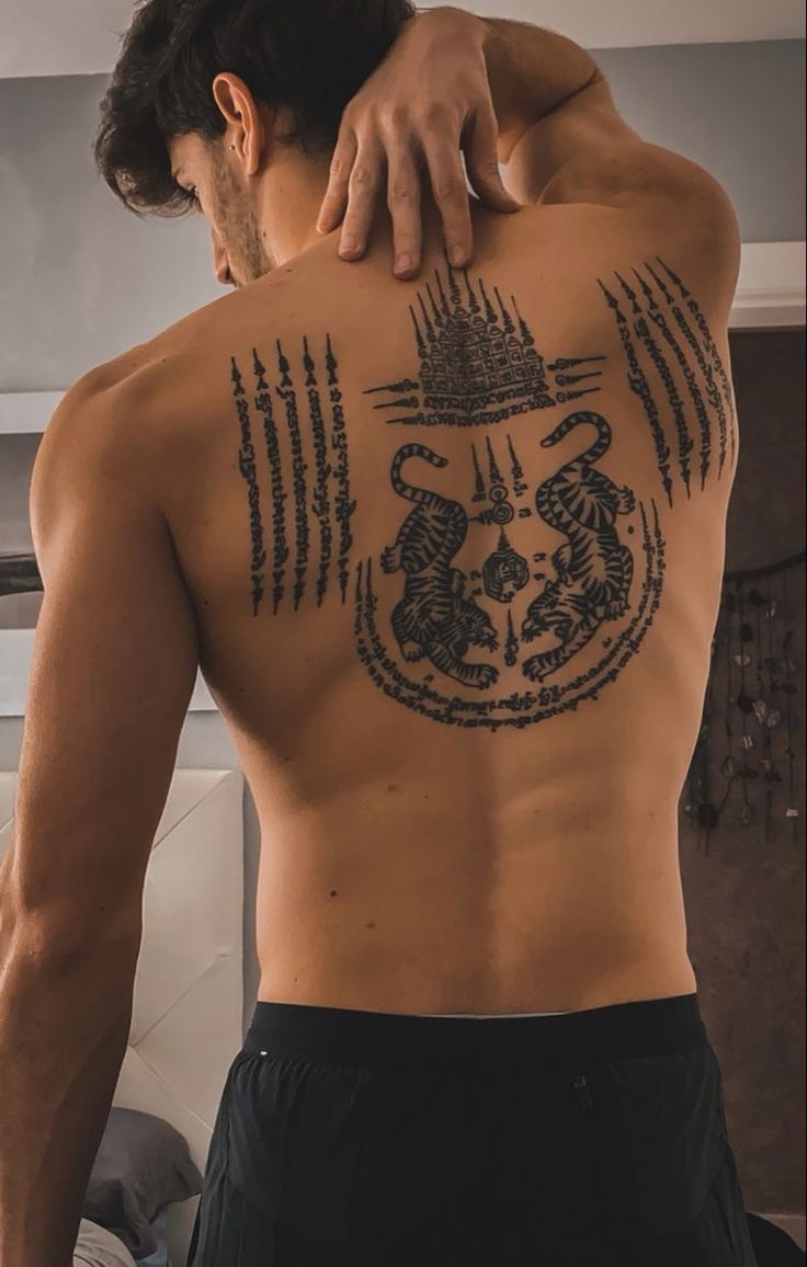 tattoo Yantra biểu tượng linh thiêng