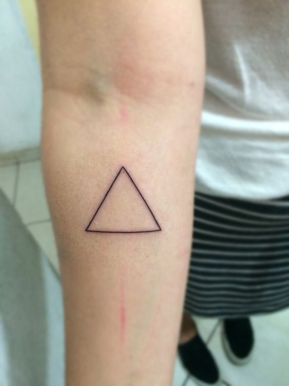 đường vẽ tam giác đơn giản