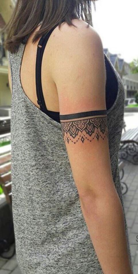 tattoo họa tiết sang trọng cho phái nữ