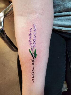 tattoo-lavender siêu độc đáo