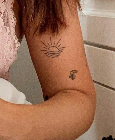 tattoo mặt trời mọc siêu đẹp