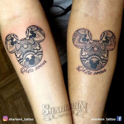 tattoo mickey cực đẹp