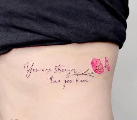 thể hiện động lực qua hình xăm mini