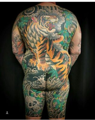 thiết kế hình xăm full người cực ấn tượng