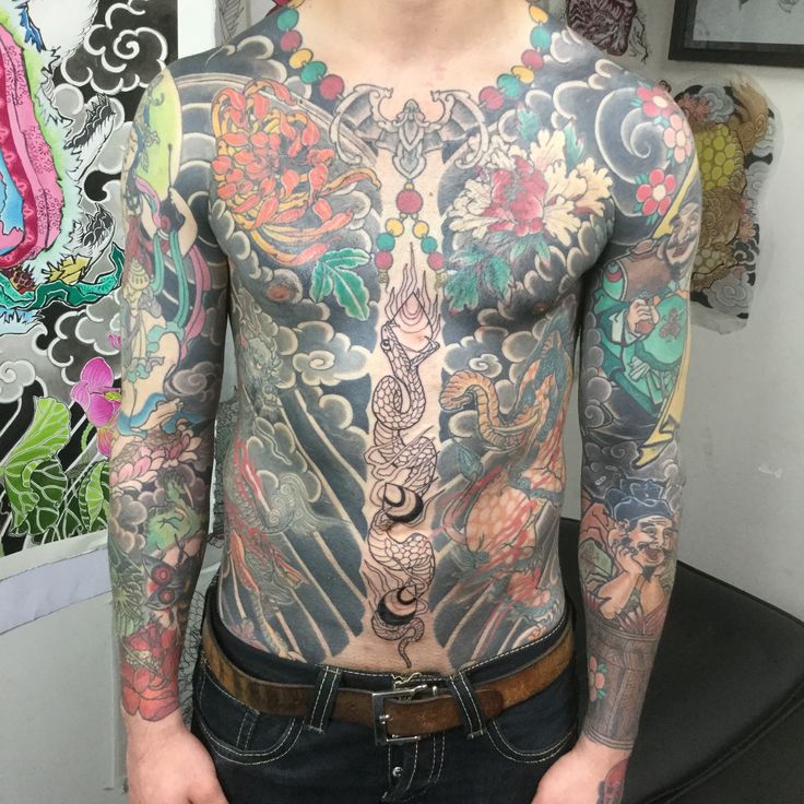 thu hút ánh nhìn với mẫu tattoo theo phong cách Nhật