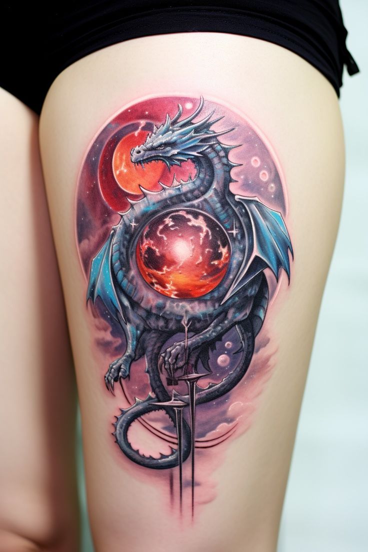 thu hút mắt nhìn với mẫu tattoo cực cá tính