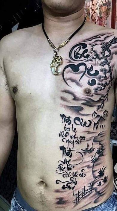 ý tưởng tattoo thể hiện lòng biết ơn với đấng sinh thành