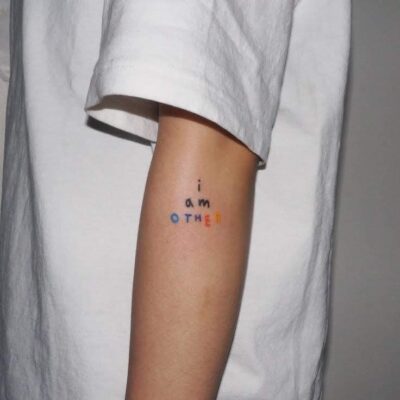 bộc lộ cá tính riêng biệt của bản thân