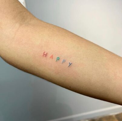 happy - mẫu chữ được nhiều người lựa chọn