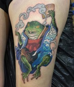 xăm con cóc già ở chân xăm con cóc già ở chân