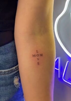 kiểu tattoo cẳng tay mẫu chữ ngắn ý nghĩa