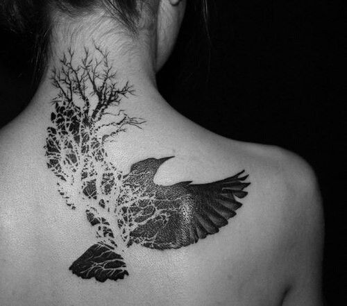 ý tưởng tattoo chim đại bàng cho nữ cực sáng tạo