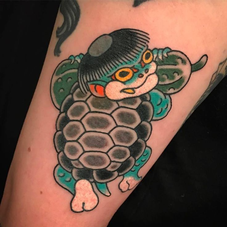 mẫu xăm con ếch độc đáo cực đẹp