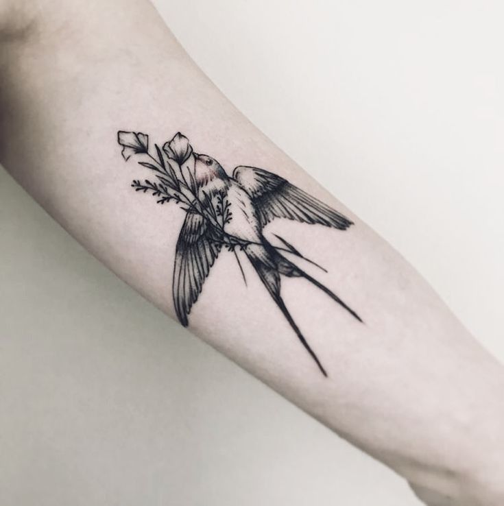 tattoo én và hoa siêu đẹp