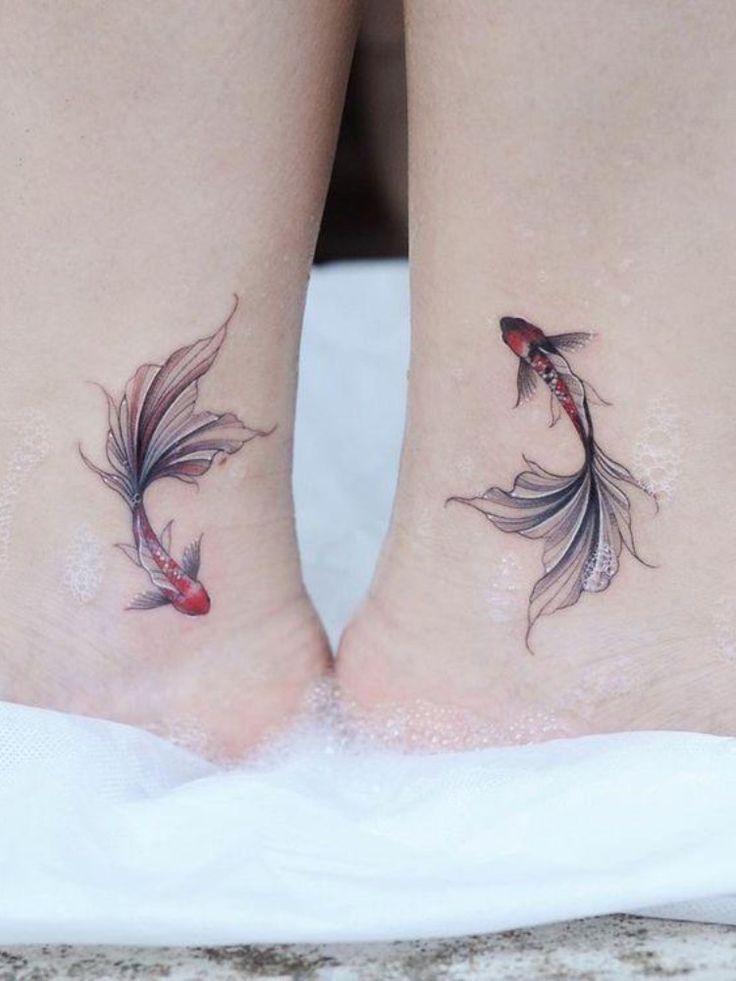 tattoo hình cá ở chân ý nghĩa