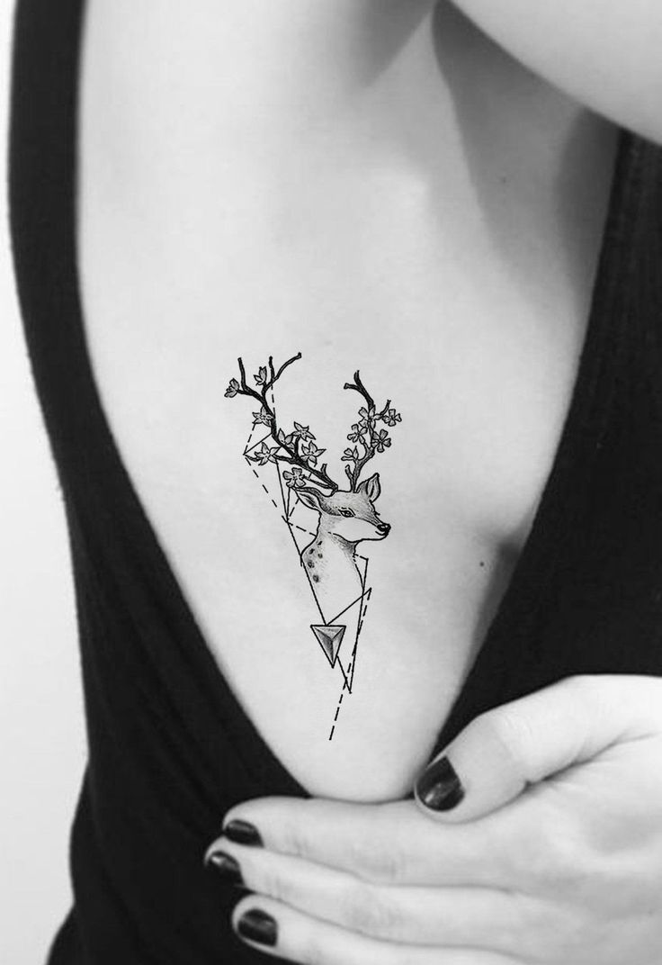 tattoo mini con nai xinh cho các bạn gái